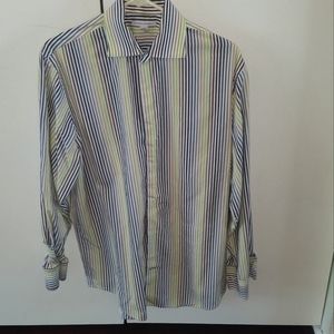 Banana Republic long sleeve stripped dress shirt